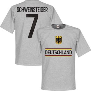 Duitsland Schweinsteiger Team T-Shirt - Grijs - XXL