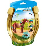 Playmobil Pony om te versieren ""Vlinder"" - 6971