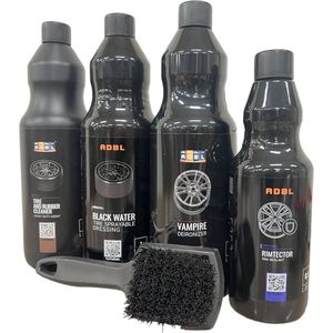 ADBL - Rim and Tire Pampering Kit - Met GRATIS Tire Brush