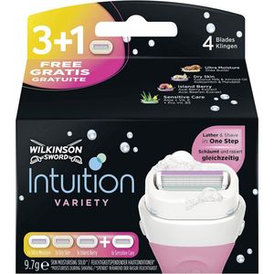 10x Wilkinson Woman Scheermesjes Intuition Variety 4 stuks