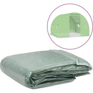 vidaXL Kashoezen - Tuinbescherming - Kashoes vervangend (6 m²) 200x300x200 cm groen - Kasoverkapping - Tuingereedschap - Plantenkwekerij