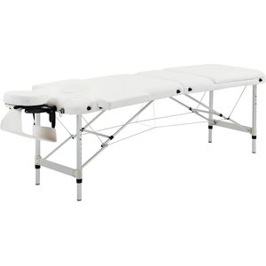 Opvouwbare massagebank voor thuis | Verstelbare massagetafel met hoofdsteun en armsteunen