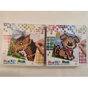 PIXELHOBBY PIXEL XL SET 2 COASTERS PONY/HOND