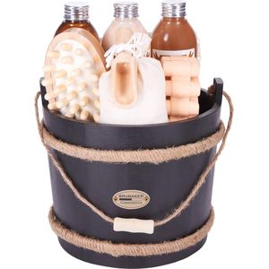 Wellnessbad-set met Kokosnoot - 9-delige Verzorgings- en Massagecadeauset