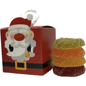 Kerstman hanger met kerst krans - Gingerbread house - snoeppot - kerst krans - Kerstboom