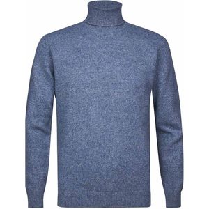 Profuomo - Coltrui Wol Blauw - Heren - Maat L - Modern-fit