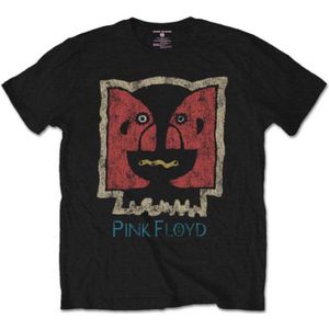 Pink Floyd Heren Tshirt -2XL- Division Bell Vintage Zwart