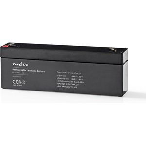 Nedis Oplaadbare Loodaccu - Lead-Acid - Oplaadbaar - 12 V - 2000 mAh