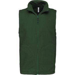 Fleecebodywarmer 'Luca' merk Kariban maat 4XL Forest Green