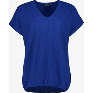 TwoDay dames T-shirt blauw - Maat S