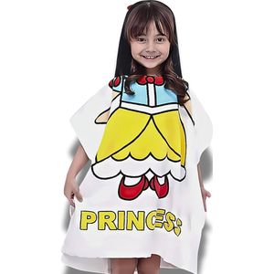 BoefieBoef Kinder Badponcho - Baby Badcape - Microfiber Kleuter Badjas Met Capuchon - Kerst Cadeau - Peuter Strandponcho Voor Kinderen tot 6 jaar - 60x90cm - BSneeuwwitje Prinses Wit Sprookje - meisje - Peuter - Zomer - Strandlaken - Surfponcho