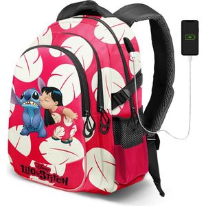 Karactermania - Disney - Lilo en Stitch - Rugzak PLUS Kiss Premium Backpack - Rood