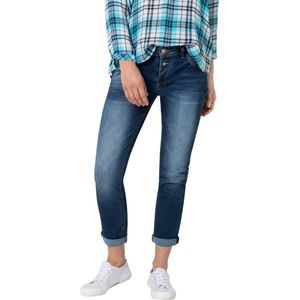 TIMEZONE Dames Jeans SLIM NALITZ 7/8 slim Fit Blauw Volwassenen