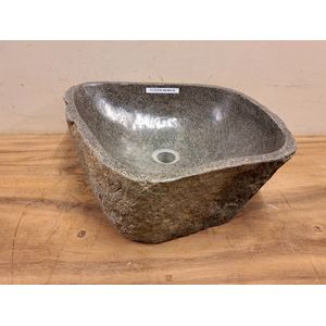 Waskom Natuursteen - 44x40x15cm - FL22379