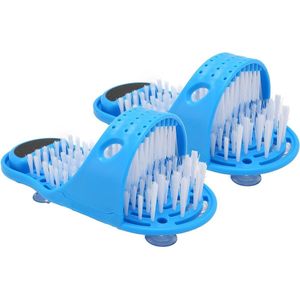 Badkamer Douche Voeten Borstel - Exfoliërende Voeten Borstel - Op Vloer Massager Stick - 2 Stuks Voet Baden