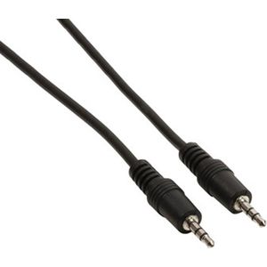 3.5mm Stereo Jack Audio Kabel 3 Meter - Zwart