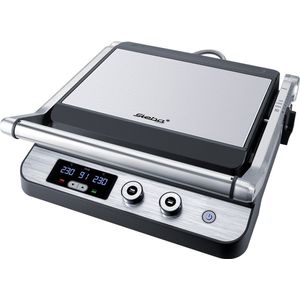 Steba FG120 - Contactgrill - Paninigrill - Elektronisch Display - 1800W - RVS