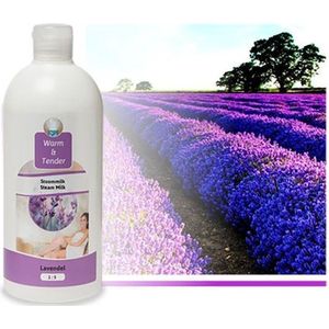 Warm & Tender - Lavendel Stoombadmelk 500 ml