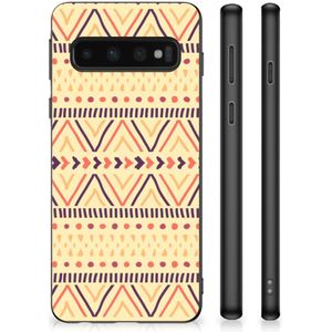 Samsung Galaxy S10 Bumper Case Aztec Yellow