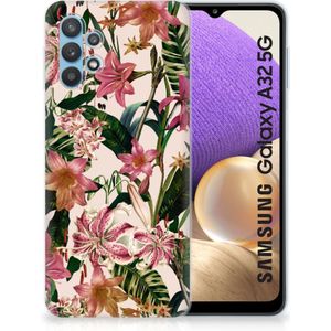 Samsung Galaxy A32 5G TPU Case Flowers