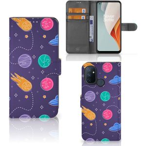 OnePlus Nord N100 Wallet Case met Pasjes Space