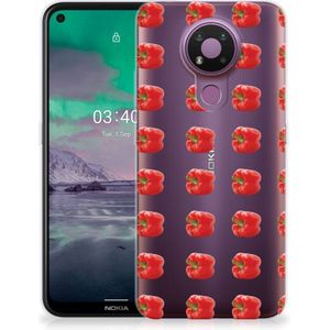 Nokia 3.4 Siliconen Case Paprika Red