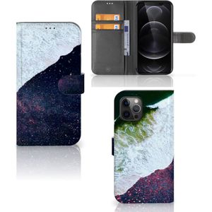 Apple iPhone 12 Pro Max Book Case Sea in Space