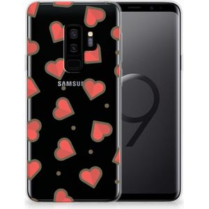 Samsung Galaxy S9 Plus TPU bumper Hearts