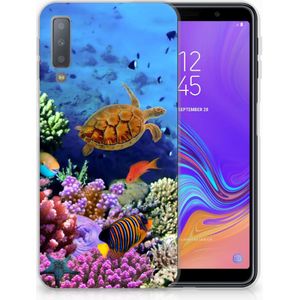 Samsung Galaxy A7 (2018) TPU Hoesje Vissen