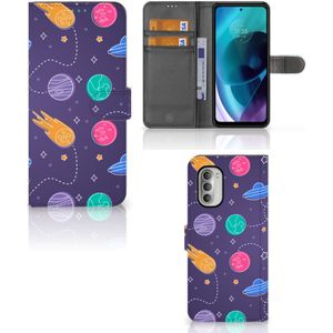 Motorola Moto G51 5G Wallet Case met Pasjes Space