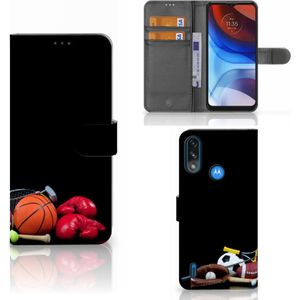 Motorola Moto E7i Power | E7 Power Wallet Case met Pasjes Sports