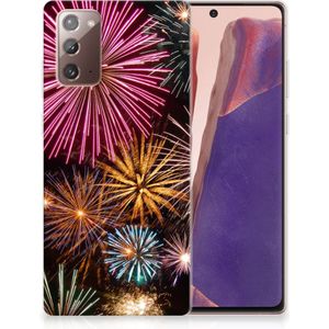 Samsung Note 20 Silicone Back Cover Vuurwerk