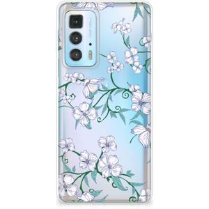 Motorola Edge 20 Pro Uniek TPU Case Blossom White