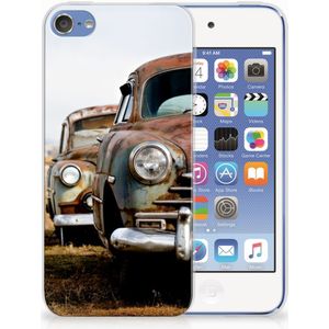 Apple iPod Touch 5 | 6 Siliconen Hoesje met foto Vintage Auto