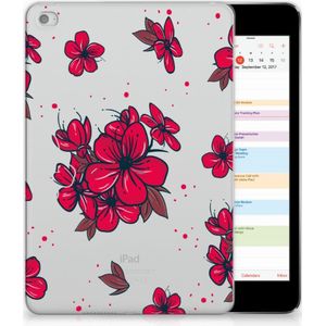 Apple iPad Mini 4 | Mini 5 (2019) Siliconen Hoesje Blossom Red
