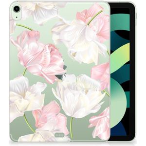 iPad Air (2020/2022) 10.9 inch Siliconen Hoesje Lovely Flowers