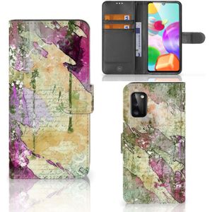 Hoesje Samsung Galaxy A41 Letter Painting