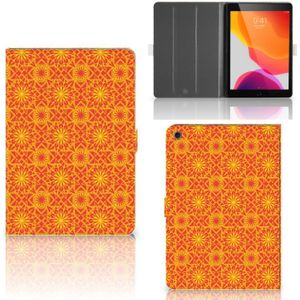 iPad 10.2 2019 | iPad 10.2 2020 | 10.2 2021 Tablet Hoes Batik Oranje