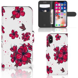 Apple iPhone X | Xs Hoesje Blossom Red