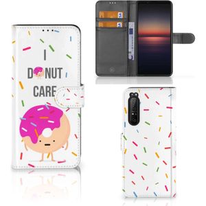 Sony Xperia 1 II Book Cover Donut Roze