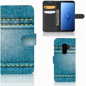 Samsung Galaxy S9 Plus Wallet Case met Pasjes Jeans
