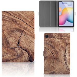 Samsung Galaxy Tab S6 Lite | S6 Lite (2022) Tablet Book Cover Tree Trunk