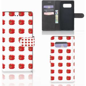 Samsung Galaxy Note 8 Book Cover Paprika Red