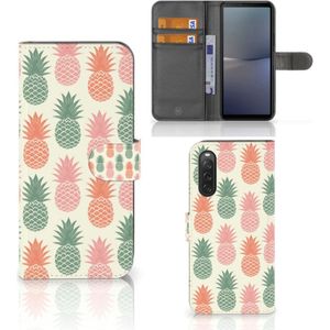 Sony Xperia 10 V Book Cover Ananas