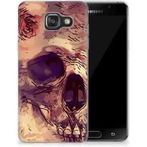 Silicone Back Case Samsung Galaxy A3 2016 Skullhead