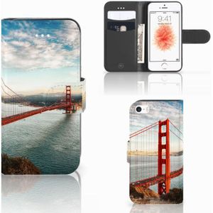 Apple iPhone 5 | 5s | SE Flip Cover Golden Gate Bridge