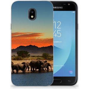 Samsung Galaxy J3 2017 TPU Hoesje Olifanten