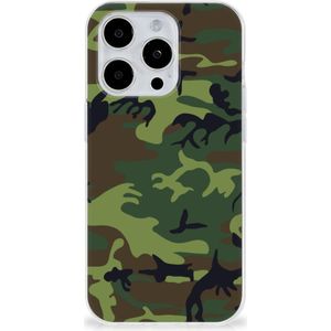 iPhone 15 Pro TPU bumper Army Dark