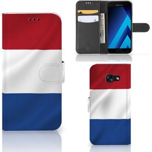 Samsung Galaxy A5 2017 Bookstyle Case Nederlandse Vlag