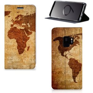 Samsung Galaxy S9 Book Cover Wereldkaart